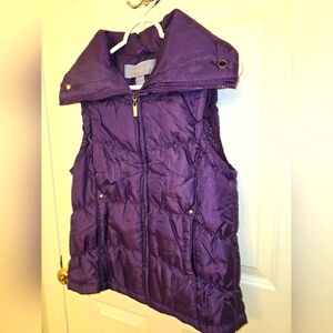 Purple Puffer Vest